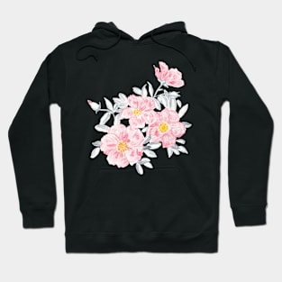 Pink flowers Hoodie